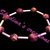 Bracciale viola cernit