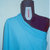 tessuto lycra azzurro opaco