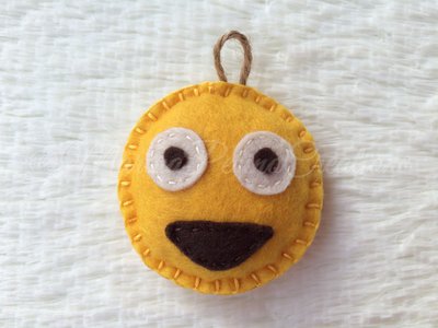 Portachiave Emoticon Occhioni Portachiave Emoticon Occhioni