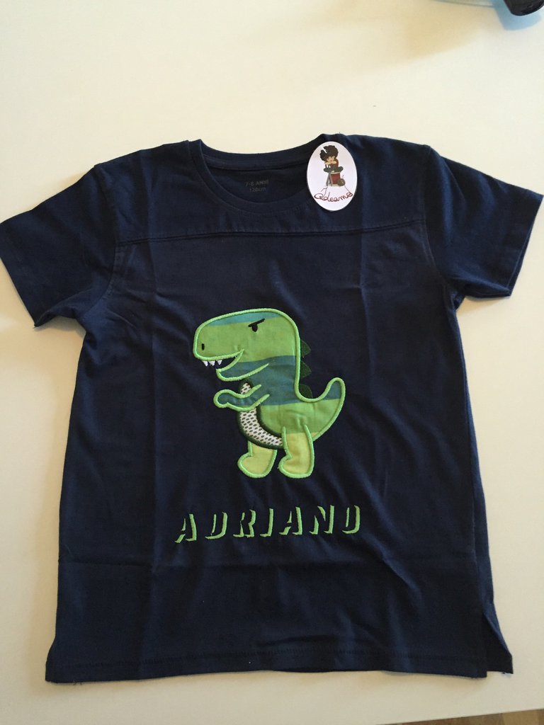 T shirt con ricami applique bambini abbigliamento di ideamo ... Applique bambini