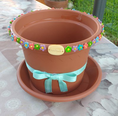 Vaso decorato personalizzato Vaso decorato personalizzato
