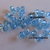 Swarovski sferici mm4 col.acquamarina