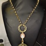 Collana Con Elemento In Pietra Lavica Gioielli Collane Di Ame