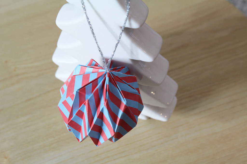 Pallina di Natale origami fatta a mano Feste Natale di englis