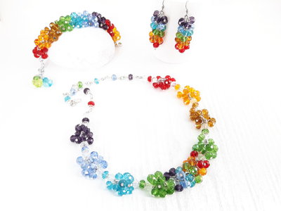 Parure arcobaleno Chakra Parure arcobaleno Chakra