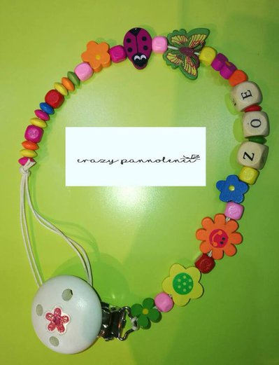 Catenella portaciuccio per bambina Catenella portaciuccio per bambina
