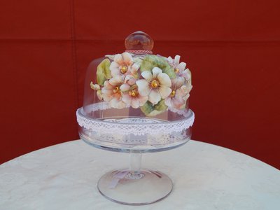 Porta dolci di vetro Porta dolci di vetro