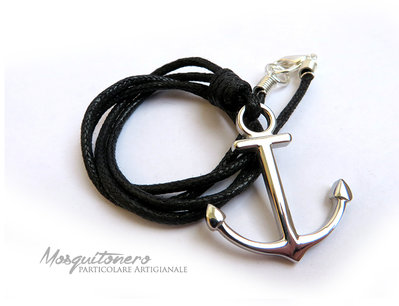 Collana Ancora anchor in acciaio inossidabile colore argento marinaio style Collana Ancora anchor in acciaio inossidabile colore argento marinaio style