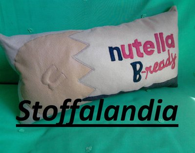 NUTELLA B-READY CUSCINO IDEA REGALO NUTELLA B-READY CUSCINO IDEA REGALO