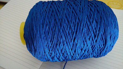 cordino thai effetto seta blu elettrico cordino thai effetto seta blu elettrico