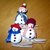 chiudipacco pupazzi di neve