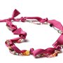 Collana Raso Fucsia