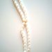girocollo di perle barocche a due fili