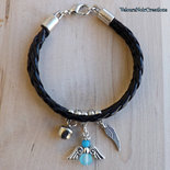 Bracciale AMEN Con Ala Argento 925 Zirconata Bianca E Perle | Vendita Online Su - Foto 7