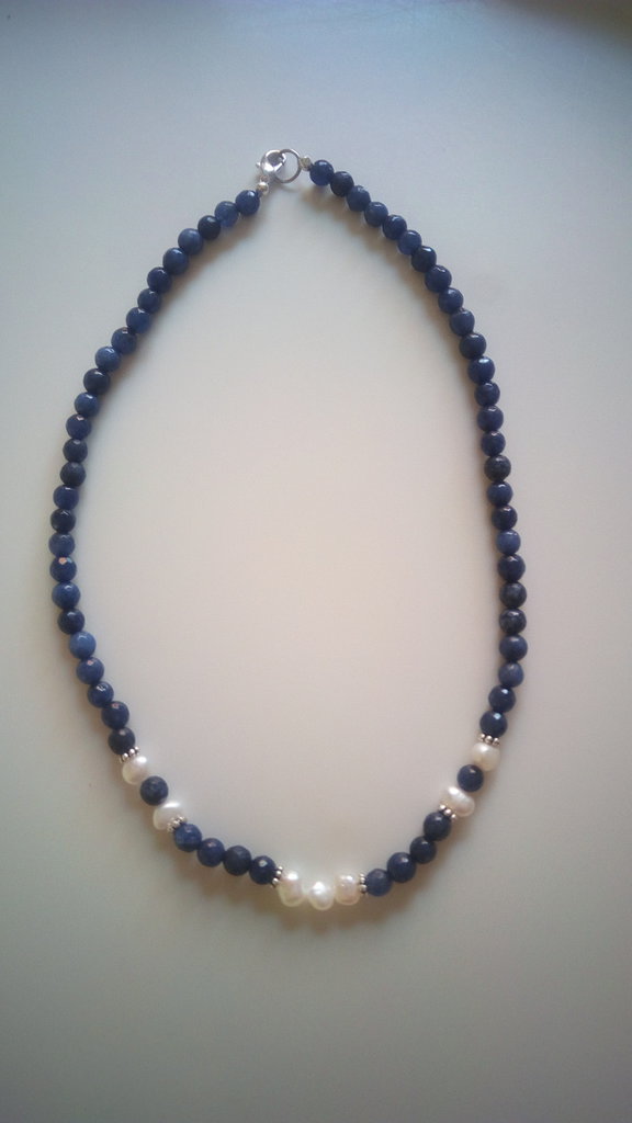 Collana Di Perle Barocche Naturali 34'' - 10-11mm - Bianco Mare Del Sud - Nuova Con Etichette - Foto 2