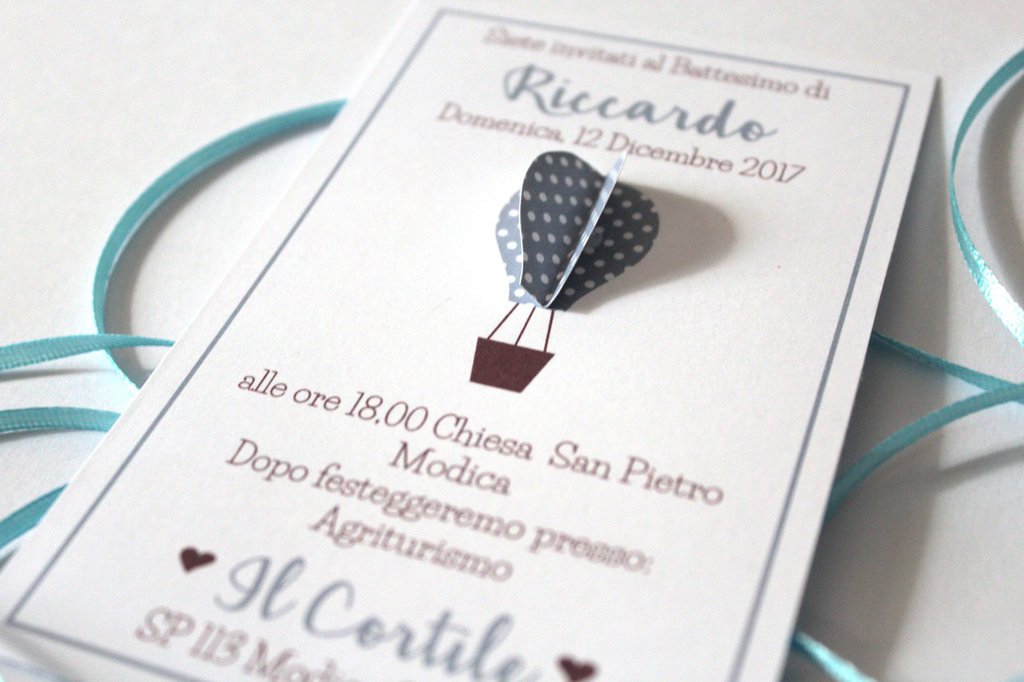 Inviti Battesimo Bambino - 32 Biglietti Partecipazione Eleganti Con Spazio Foto, Kit Completo Made In Italy - Foto 3