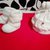 Set neonato composto da cappello e scarpine bianche unisex, cappello neonato/a e scarpine lavorate a maglia, regalo di nascita, regalo di natale 
