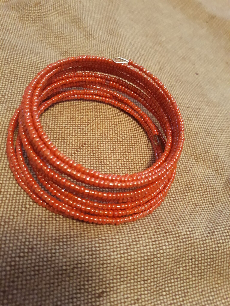 Set 12 Bracciali A Molla In Acciaio - Elastici Anallergici - Colore Argento