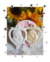 Stampo *Appendino cuore stilizzato Maternità*