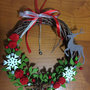 Ghirlanda Natalizia, decorazione natalizia, fuori porta, Natale