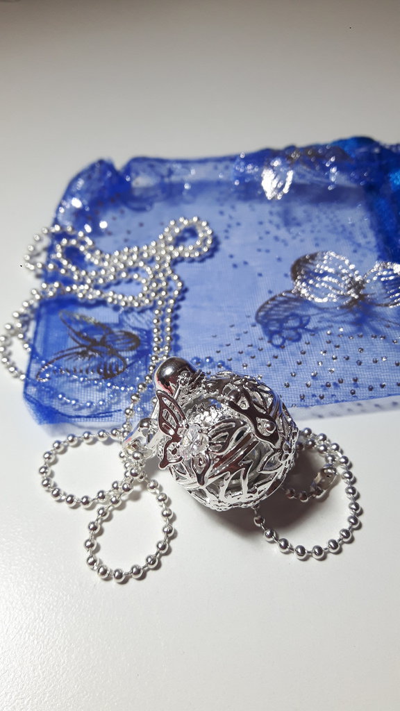 Collana Gravidanza Bola Con Ciondolo Campana Musicale – Albero Della Vita Celtico, Regalo Per Mamma E Bambino
