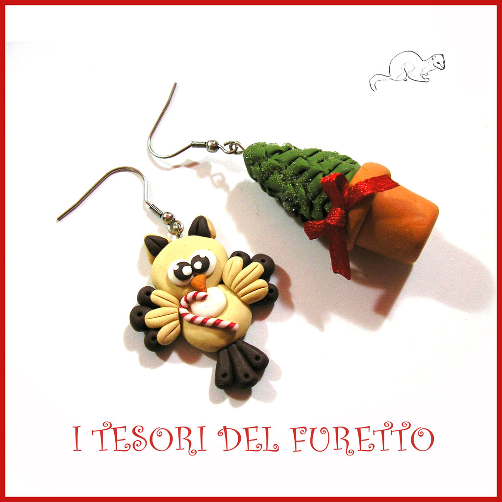 Orecchini Di Natale In Argento 925 A Goccia | Albero Di Natale Con Zirconi | Pendenti Donne Festivi