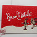 Card Natalizia con decorazione legno