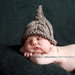 Bio Cappellino per neonati in alpaca Berrettino per neonati Photo prop  Taglia 3 - 6 mesi