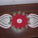 Centrotavola Centrino Runner all'uncinetto Stella di Natale  71 × 31 cm idee regalo