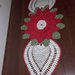 Centrotavola Centrino Runner all'uncinetto Stella di Natale  71 × 31 cm idee regalo