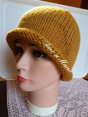 Cappello donna morbida lana
