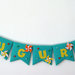 orsetto! - striscione - banner auguri - bandierine - name - festa di compleanno - birthday party