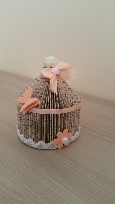 mini gabbietta shabby in carta mini gabbietta shabby in carta