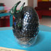 uovo di drago NERO smeraldo - harry potter - trono di spade - animali fantastici - Iron Throne - Fantastic Beasts