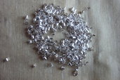 500 schiaccini argento 2 mm. Si può anche suddividere in multipli di 100