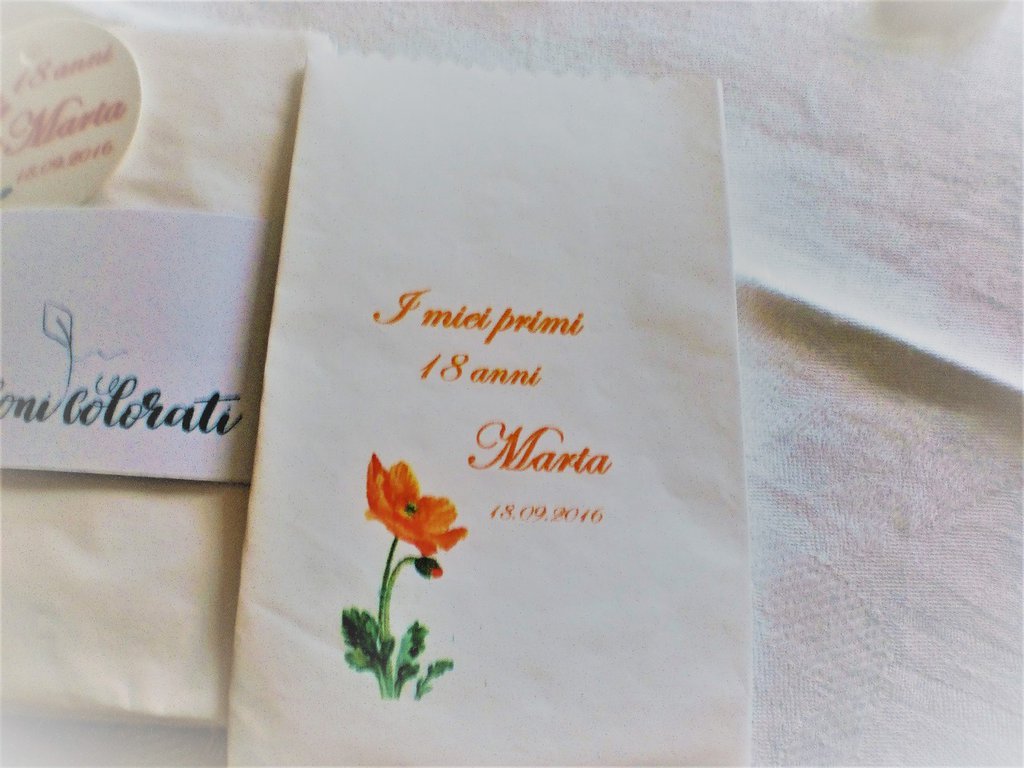 Sacchetti Organza 10x15 Cm Jonami - 100 Pezzi Per Confetti Matrimonio, Bomboniere E Regali - Foto 8