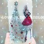 Regalo Di Natale - Candela con strass brillanti