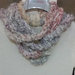 Collana sciarpa  realizzata ad uncinetto 