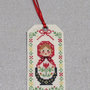 Etichetta per regalo "Matreshka"