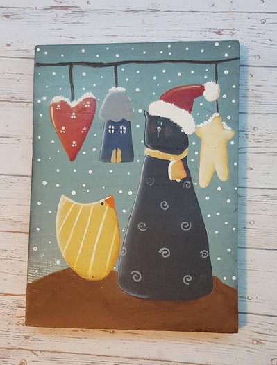 Palla Di Natale In Vetro Dipinta A Mano New York Al Tramonto, Ornamenti Con Skyline, Brooklyn Bridge, Statua Della Libertà, Regalo In Scatola