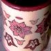 Porta mestoli, comlemento degli altri accessori di ceramica colorazione rosa