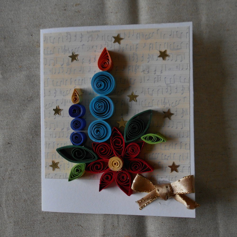 Biglietti Di Natale Benefici: 8 Carte Con Albero E Pettirossi Per Hospice UK
