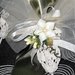 bomboniera-segnaposto ombrellino uncinetto matrimonio, prima comunione promessa di matrimonio
