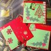 Biglietto di Auguri Quadrato 3 Parti in Rosso - Christmas Time! Cardmaking e Scrapbooking^^
