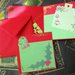 Biglietto di Auguri Quadrato 3 Parti in Rosso - Christmas Time! Cardmaking e Scrapbooking^^