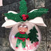 Sfera pallina Natale bimbo bimba personalizzata 10cm