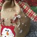 Natale - porta panettone con gufo