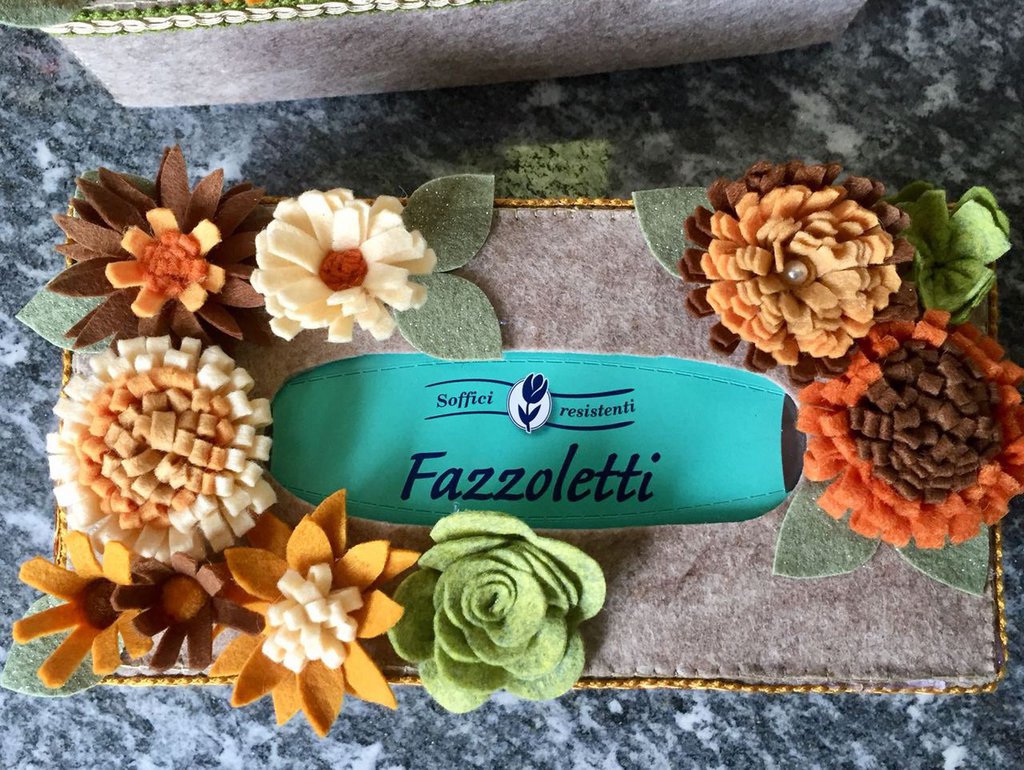YoBa Scatola Porta Fazzoletti In Acrilico Trasparente Con 4 Gambe In Alluminio Per Casa E Ufficio - 3