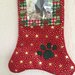 Natale - calza di Natale cagnolino