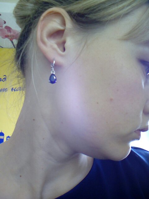 LOKILOKI S925 Orecchini A Cerchio con Stelle A Forma di Luna Che Gocciolano Orecchini con Piercing alla Moda per Gioielli da Sposa da Donna